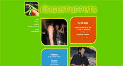 Desktop Screenshot of fingerpuppetsrock.com